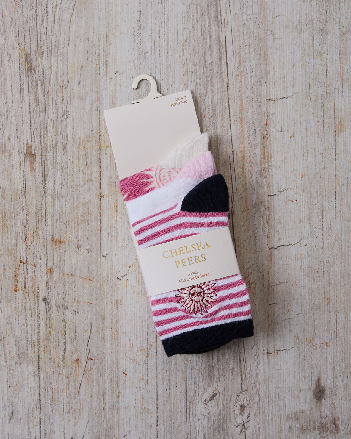 Bohemian Sun Ankle Socks 3 Pack