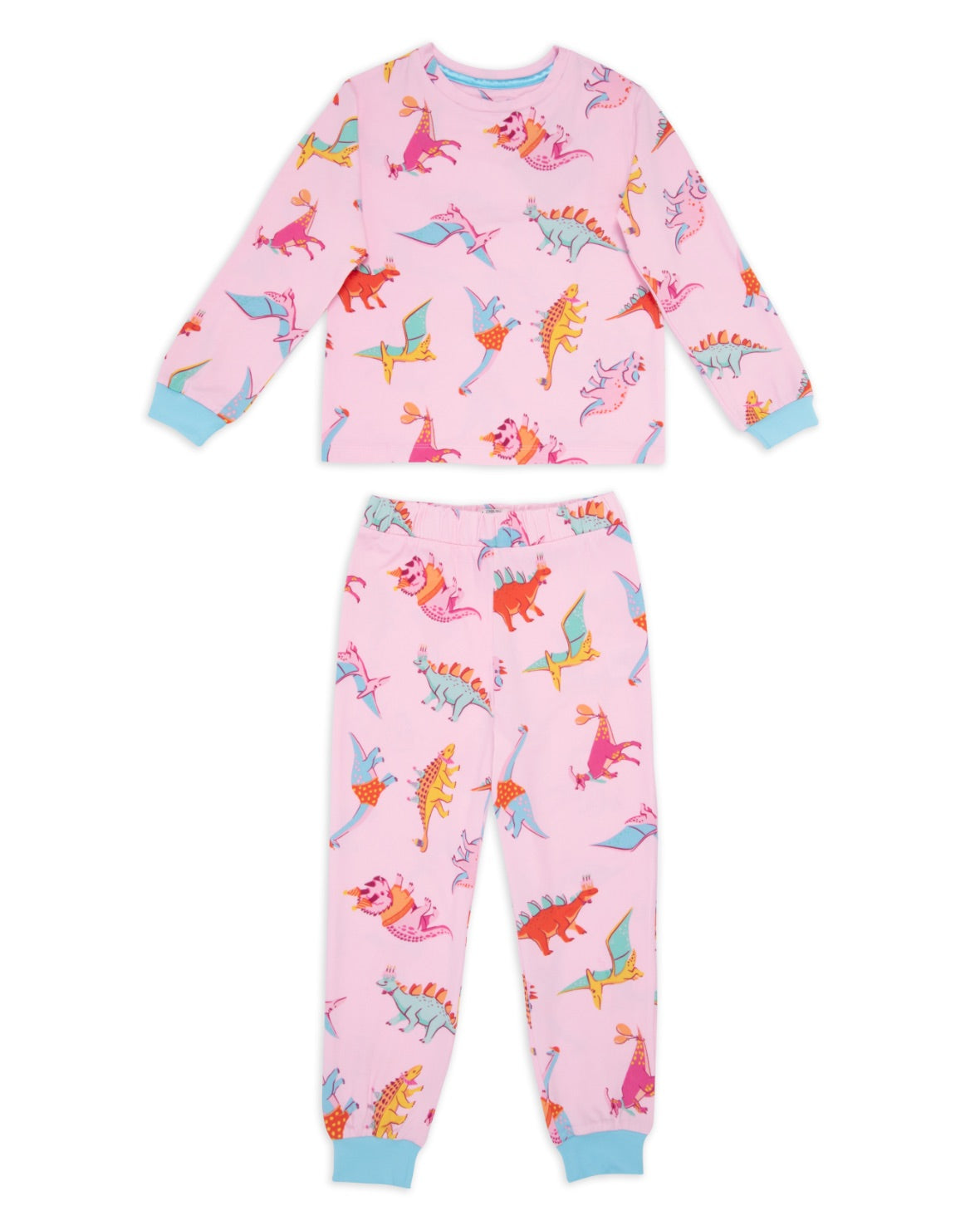 2 2024 qty Girls Size S (7/8) pjs, dinosaur pjs and shirt (4 qty)