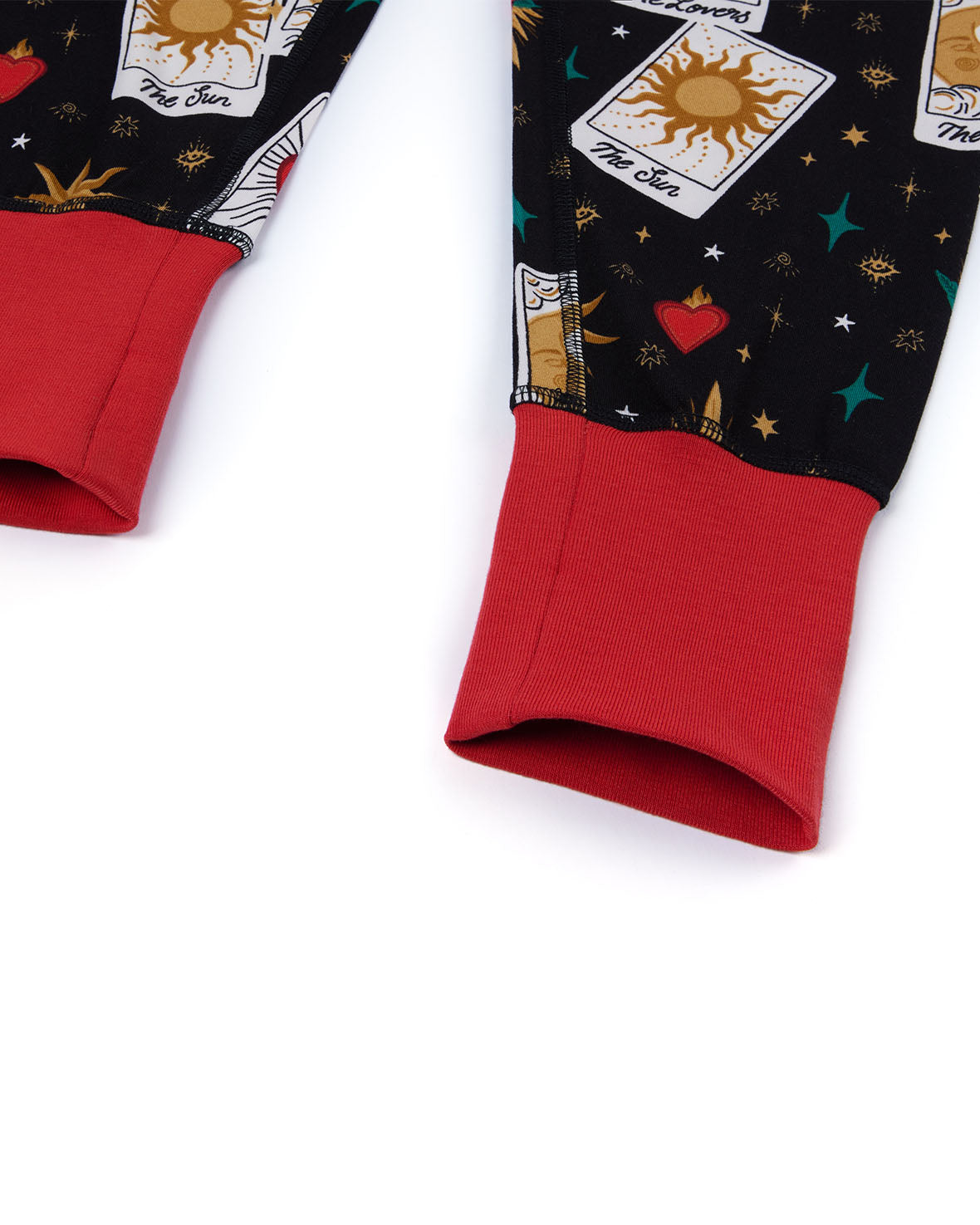 Kids Tarot Card Print Long Pyjama Set