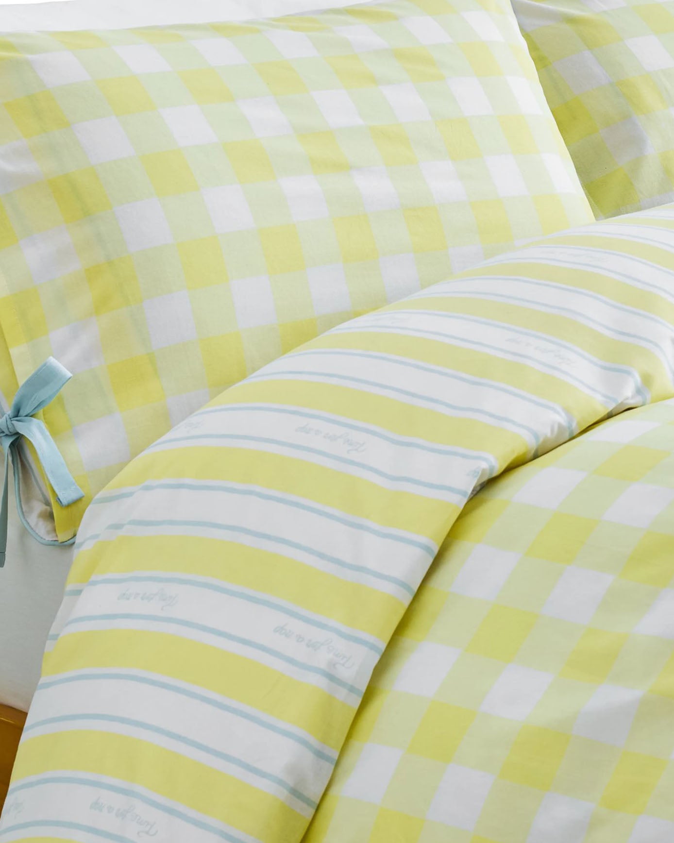 Cotton Time For A Nap Print Reversible Bedding Set