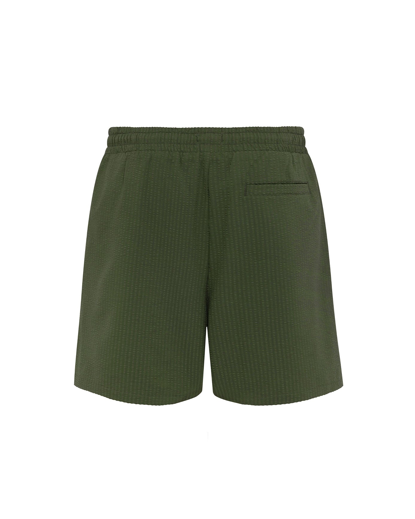 Textured Swim Shorts - Khaki