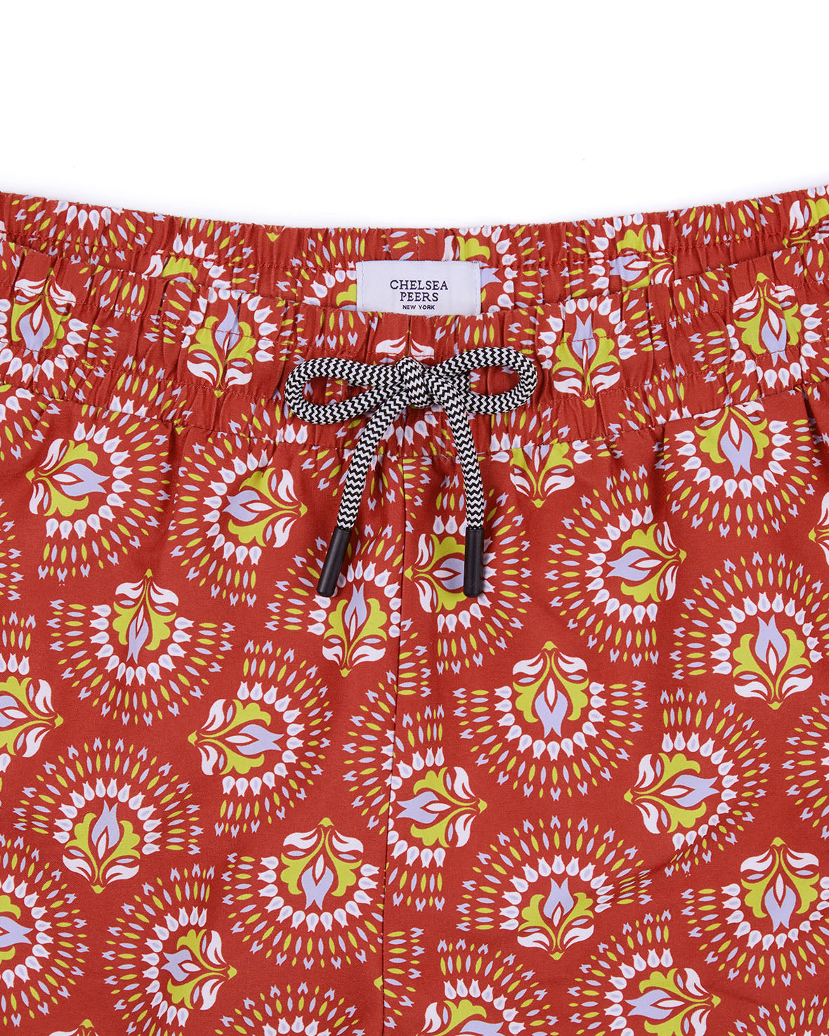 Fan Print Swim Shorts