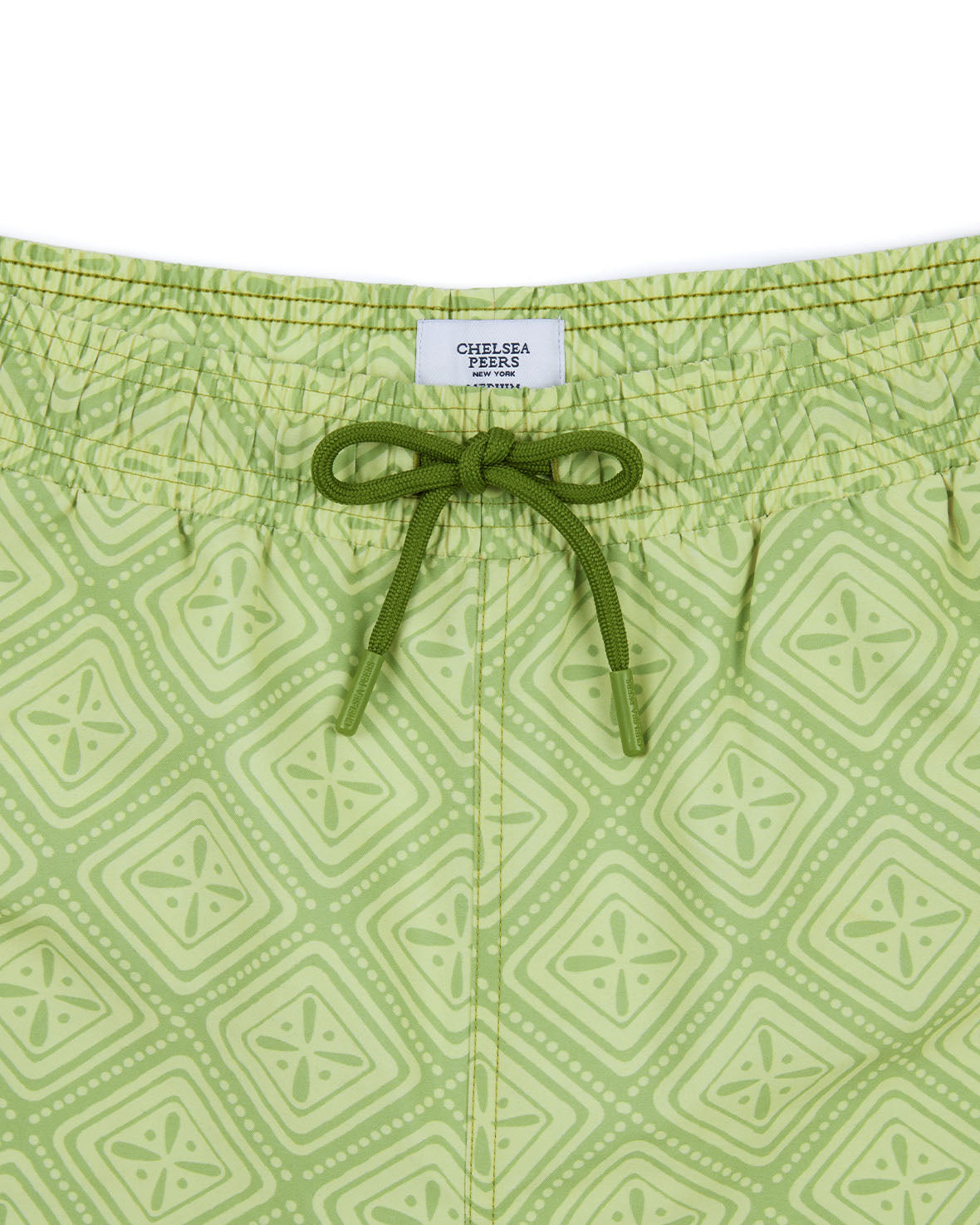 Tile Print Swim Shorts