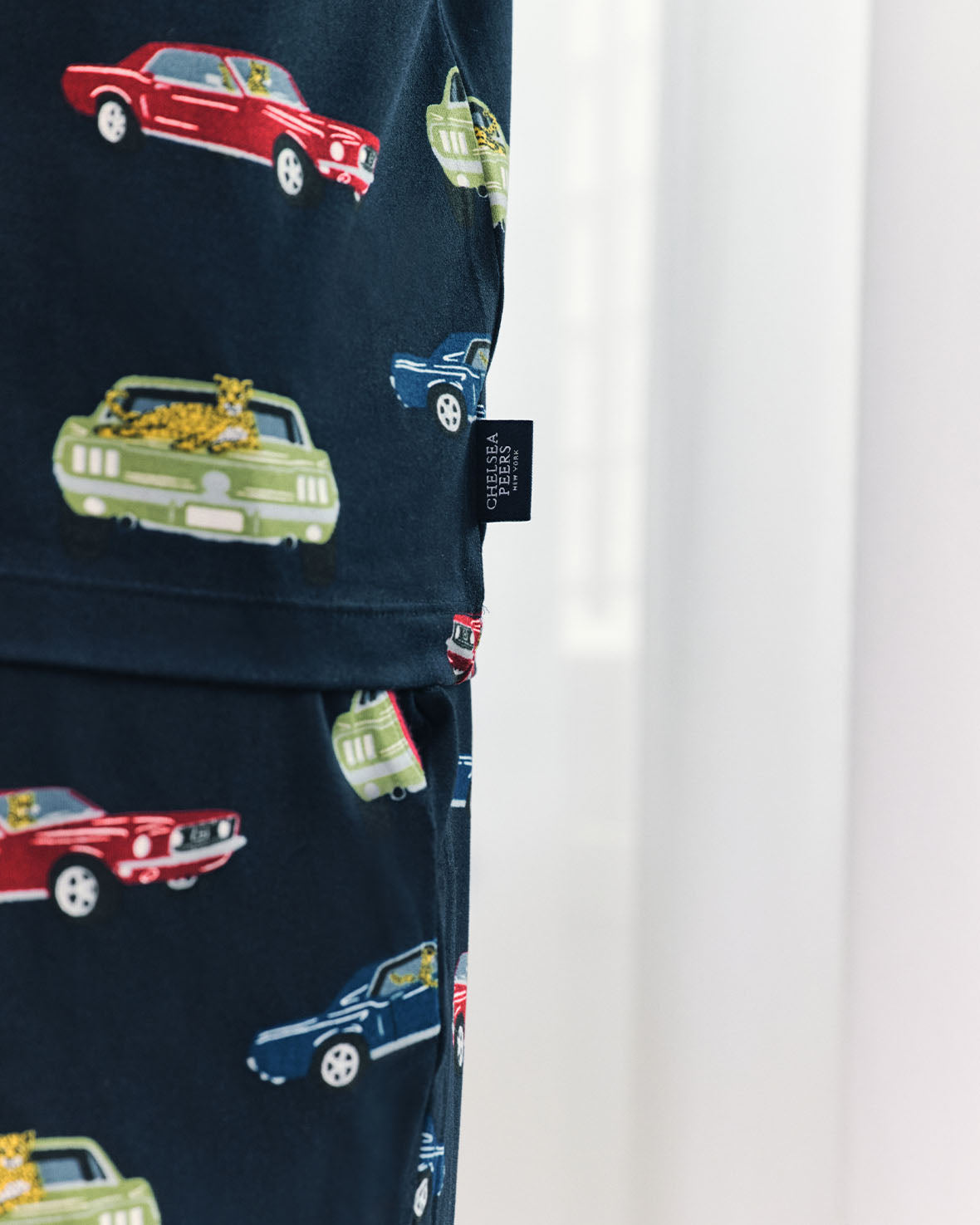 Driving Leopards Print Short Pyjama Set