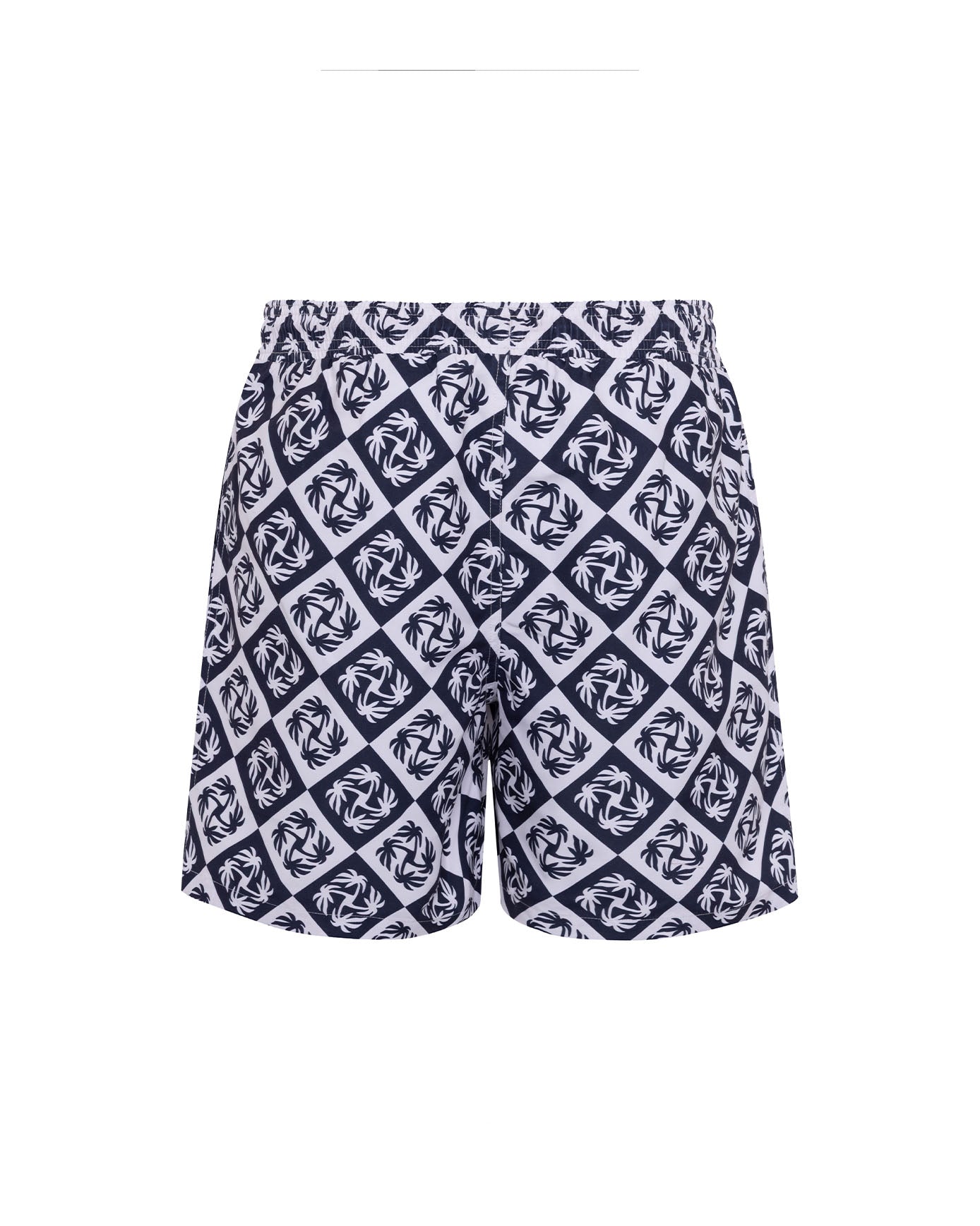 Palm Patch Print Swim Shorts