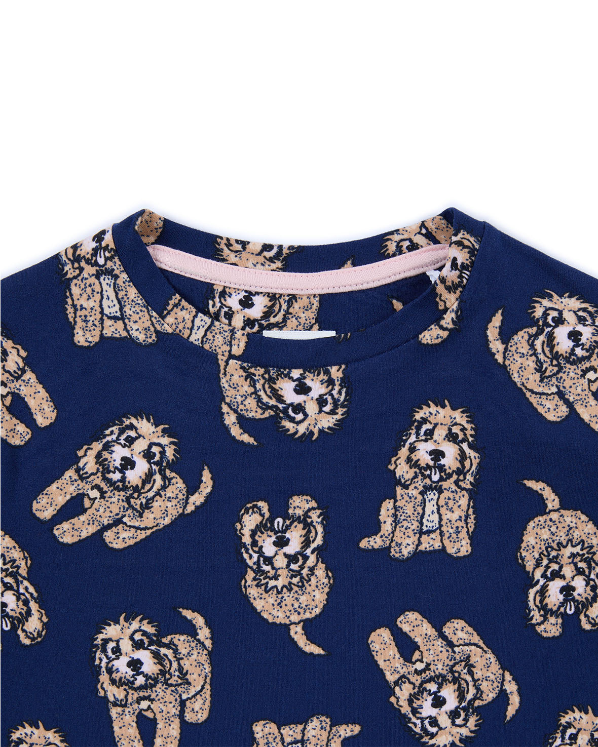 Kids Cockapoo Print Long Pyjama Set