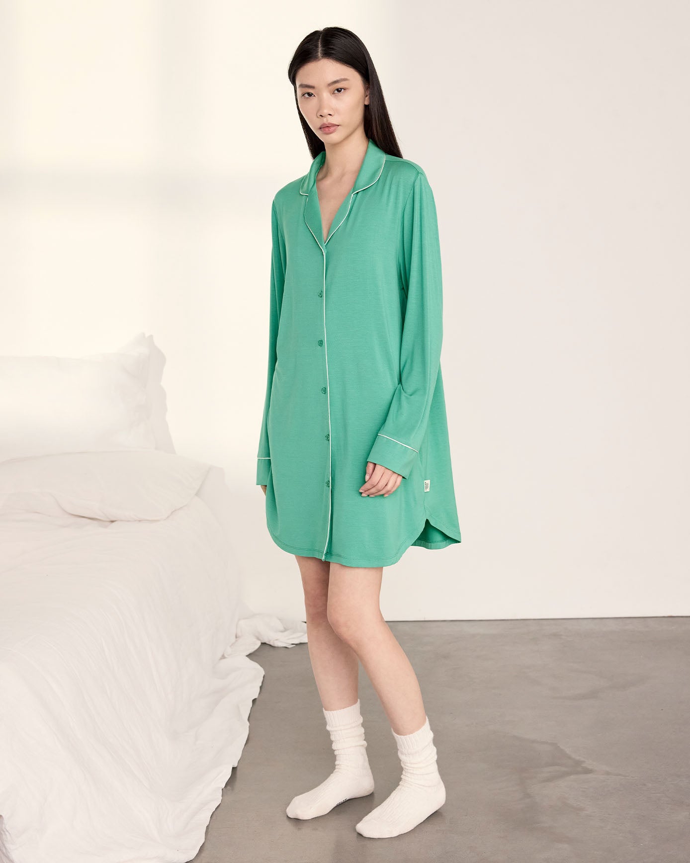 TENCEL™ Modal Nightshirt - Teal