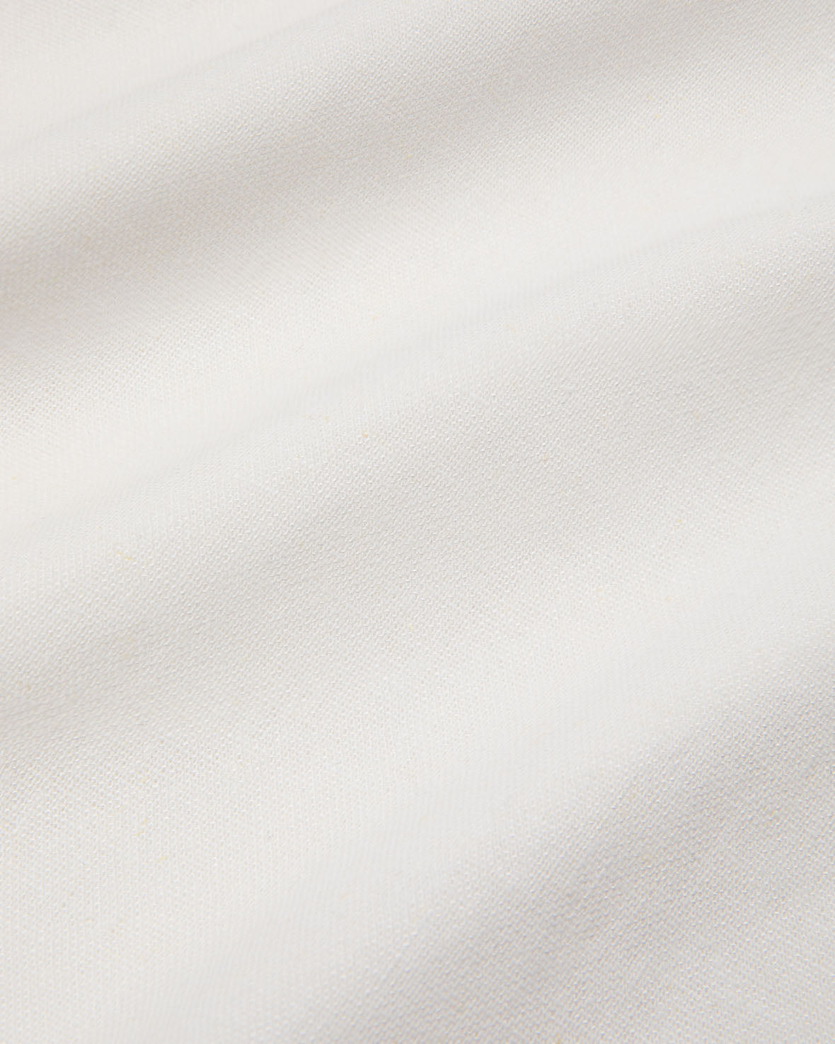 Linen-Blend Wide Leg Trousers - White