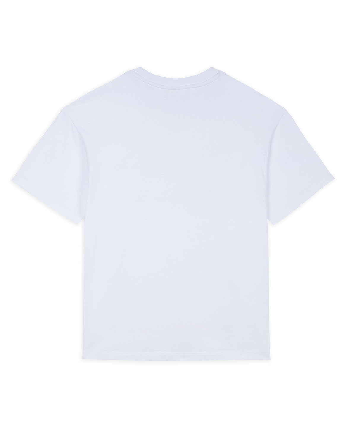 Organic Cotton Embossed Logo T-Shirt - Cream