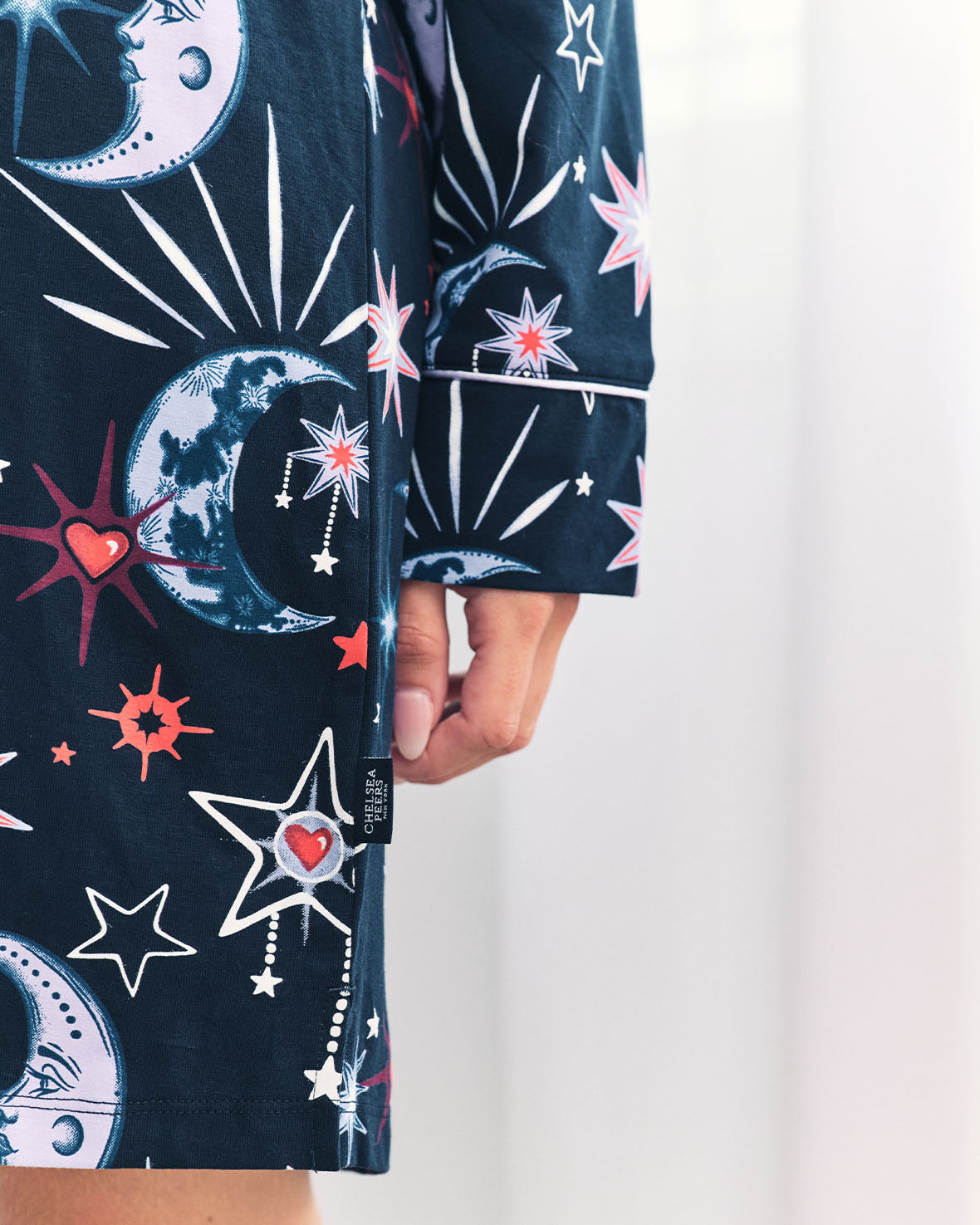 Organic Cotton Mystic Moon Print Nightshirt
