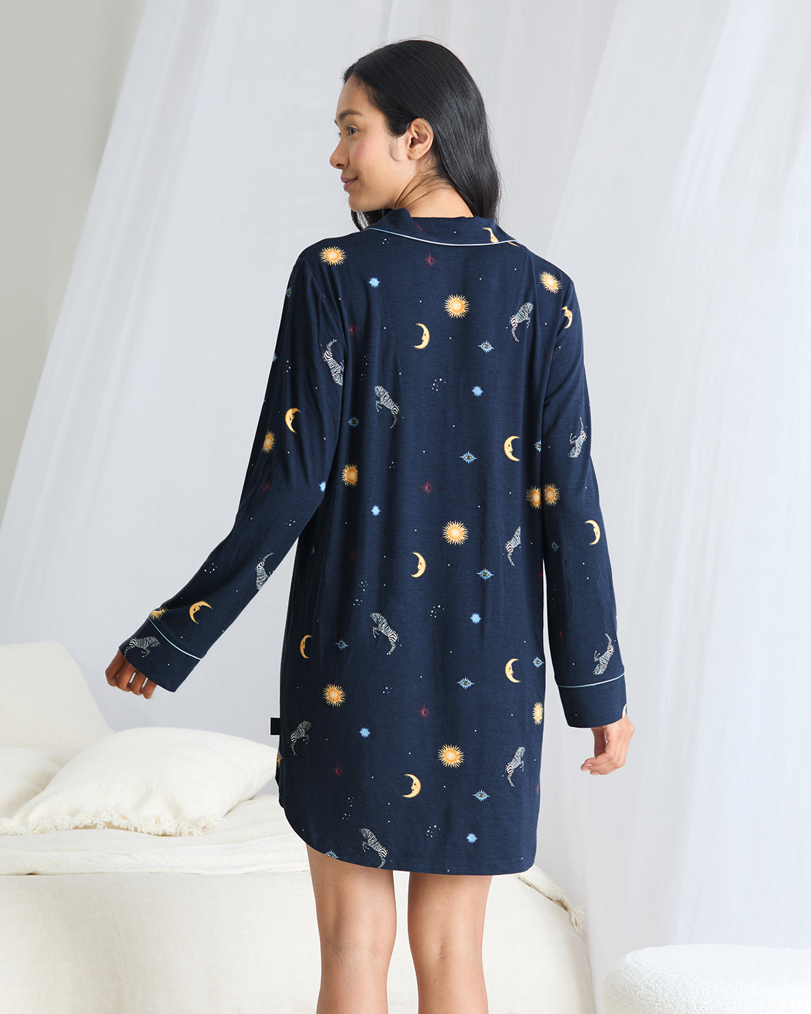 TENCEL™ Modal Celestial Zebra Nightshirt
