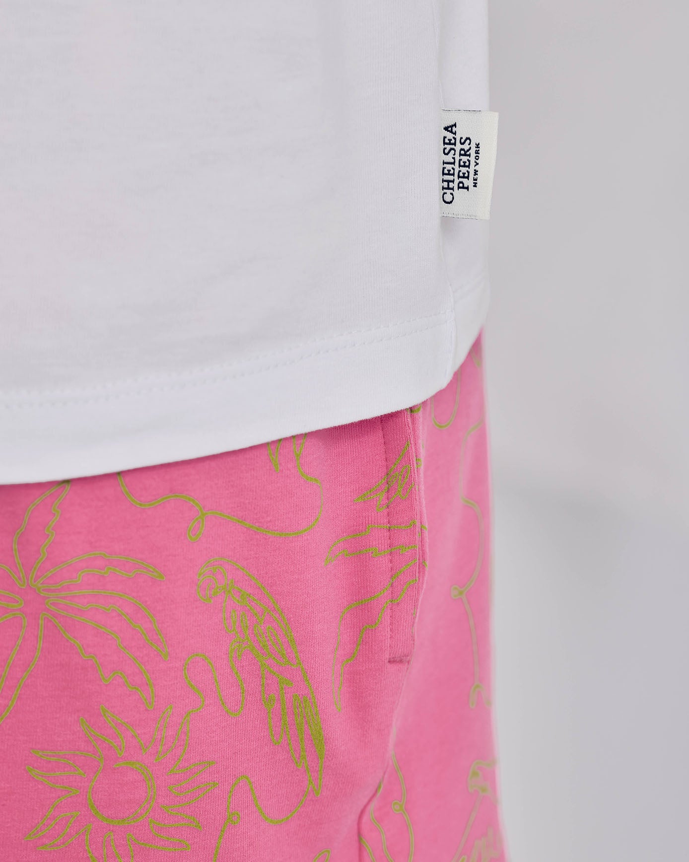 Organic Cotton Fiesta Graphic Print Short Pyjama Set