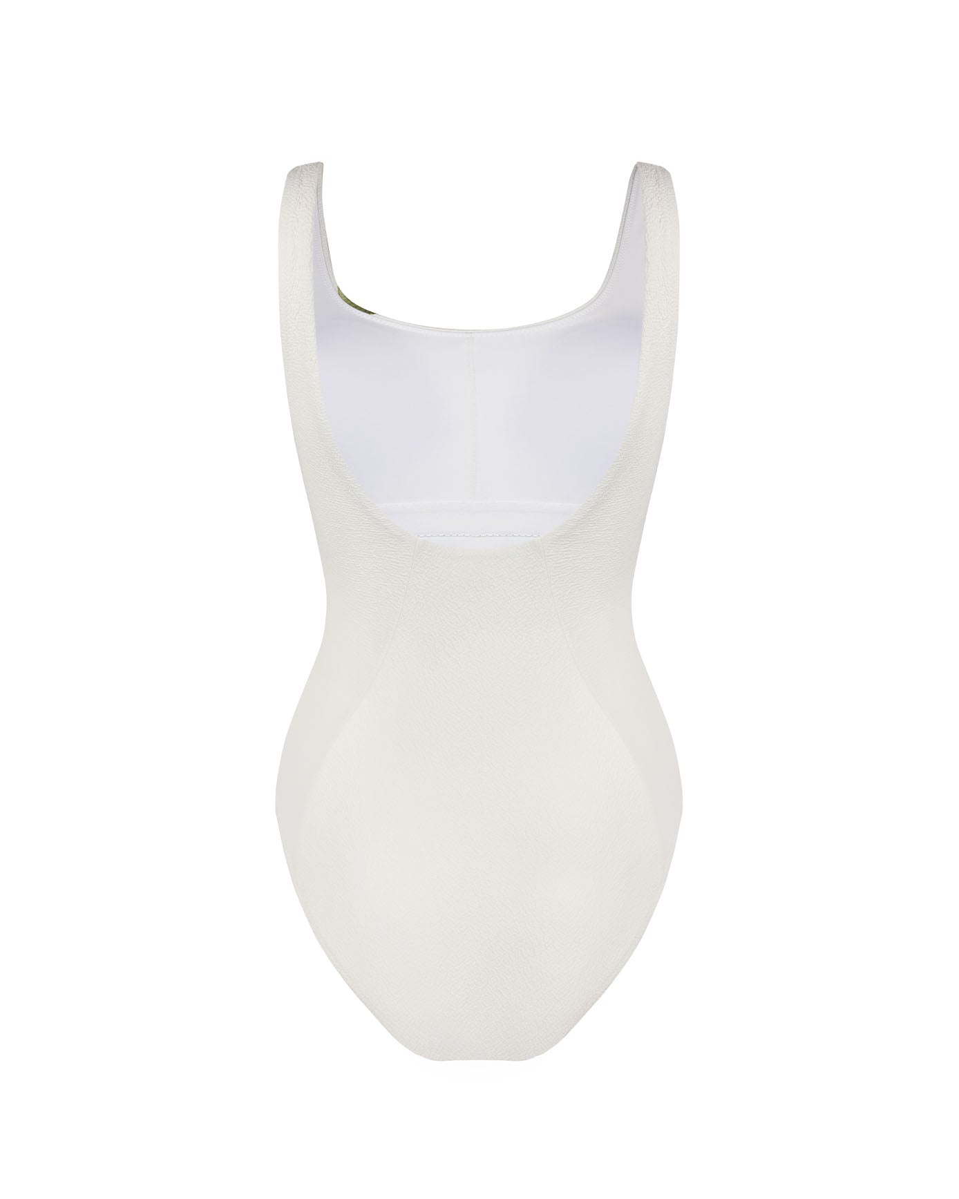 Crinkle Olive Oil Swimsuit