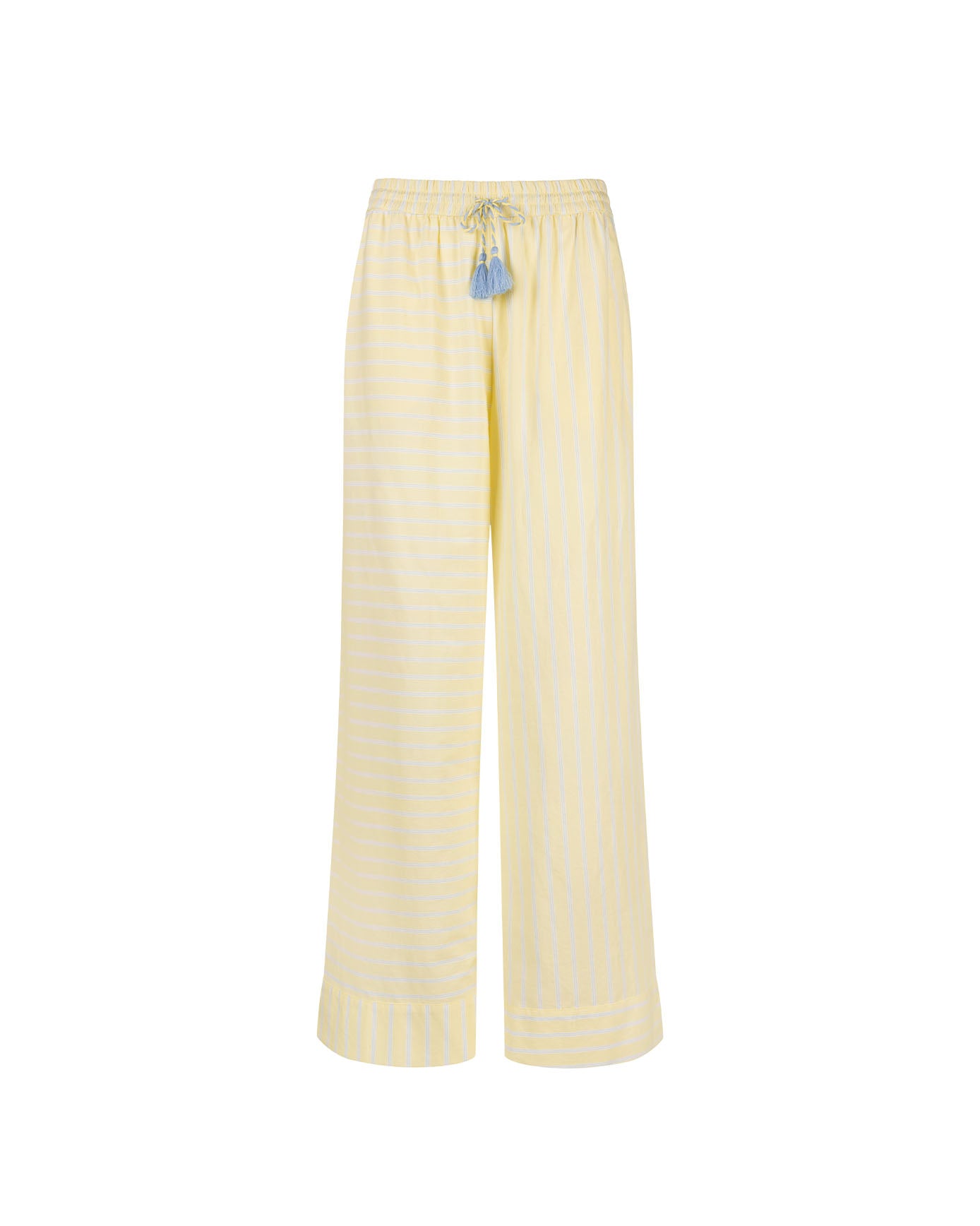 Organic Cotton Butter Stripe Trousers