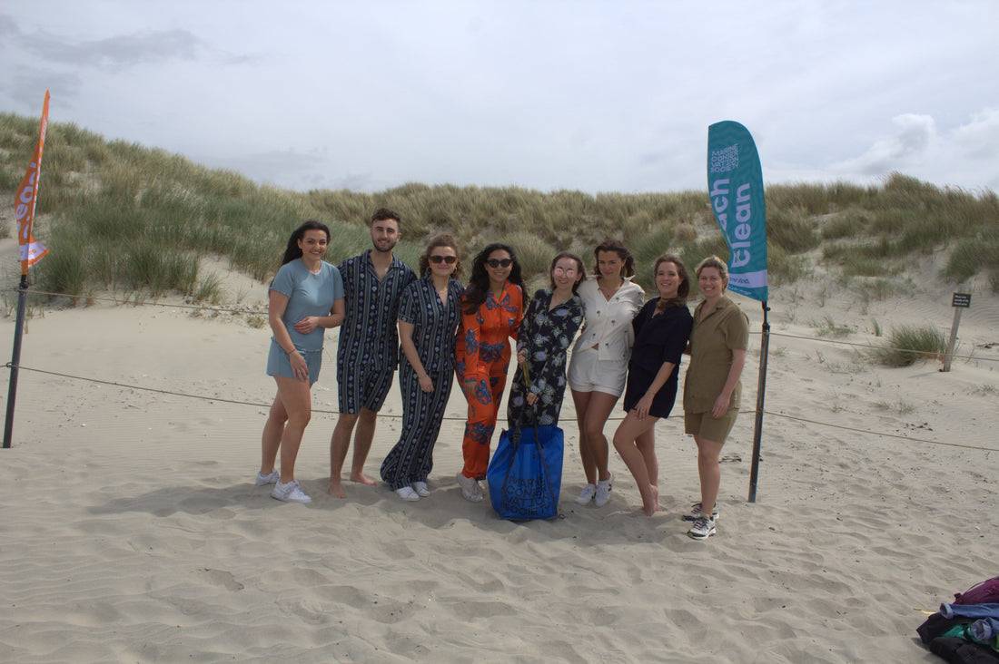 Chelsea Peers Beach Clean Up