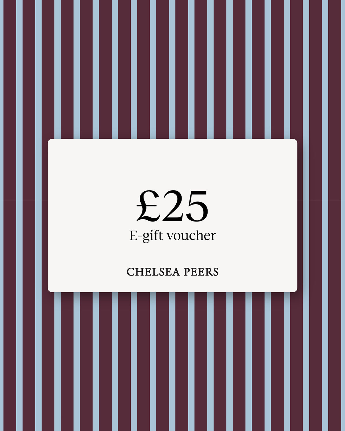 Chelsea Peers E-Gift Card - £25