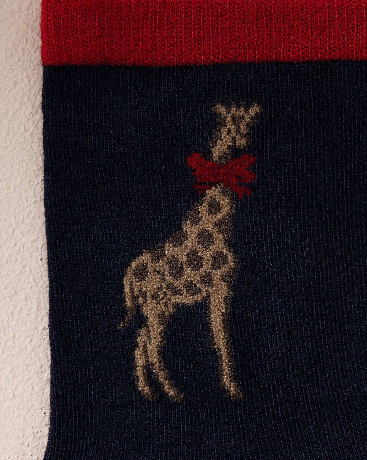 Christmas Giraffe Bauble Socks