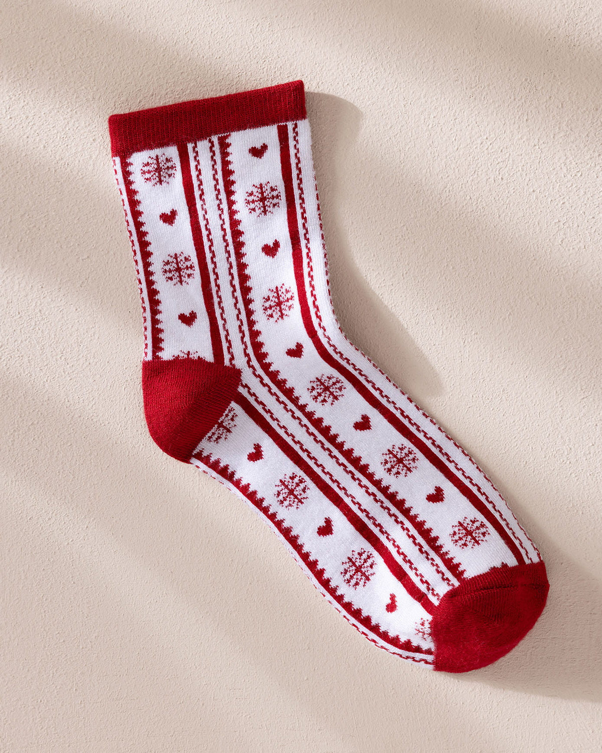 Christmas Chip the Cockapoo Stripe Print Bauble Socks