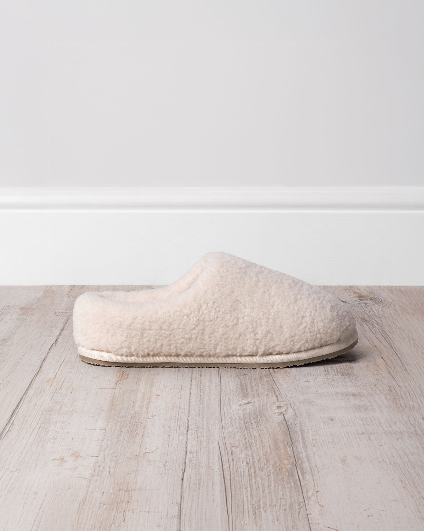 Faux Sheepskin Borg Slippers