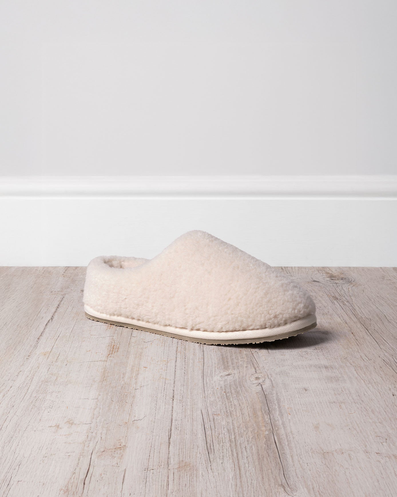 Faux Sheepskin Borg Slippers
