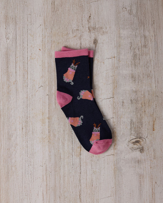 Christmas Cats Socks