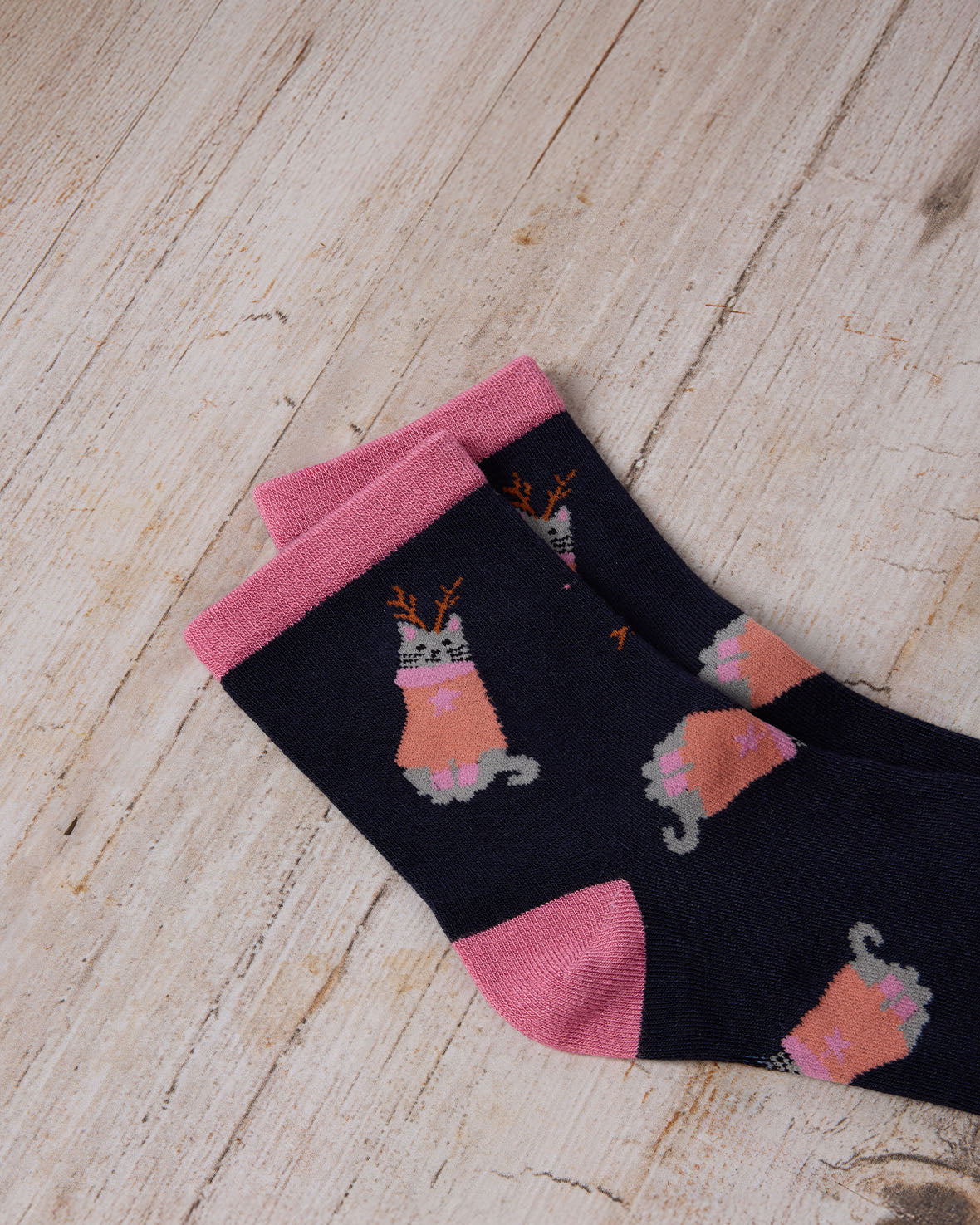 Christmas Cats Socks