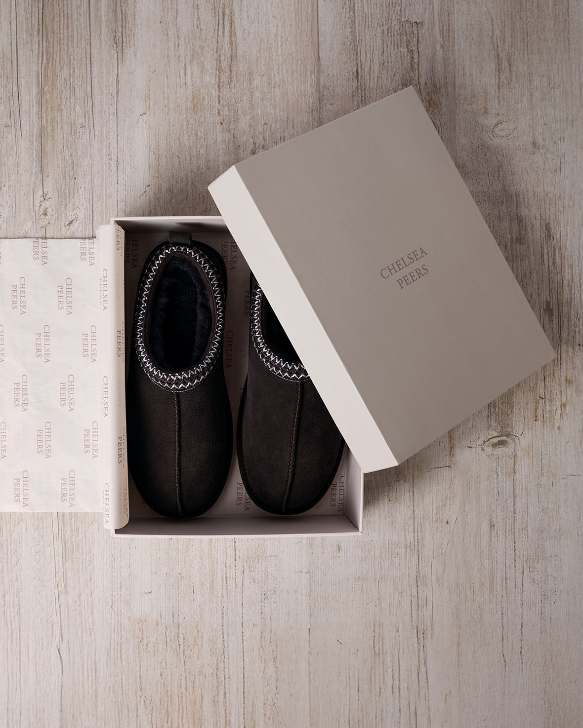 Suede Sheepskin Short Boot Slippers - Brown