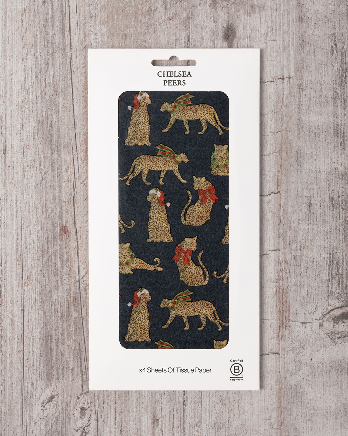 Christmas Leopard Print Tissue Paper