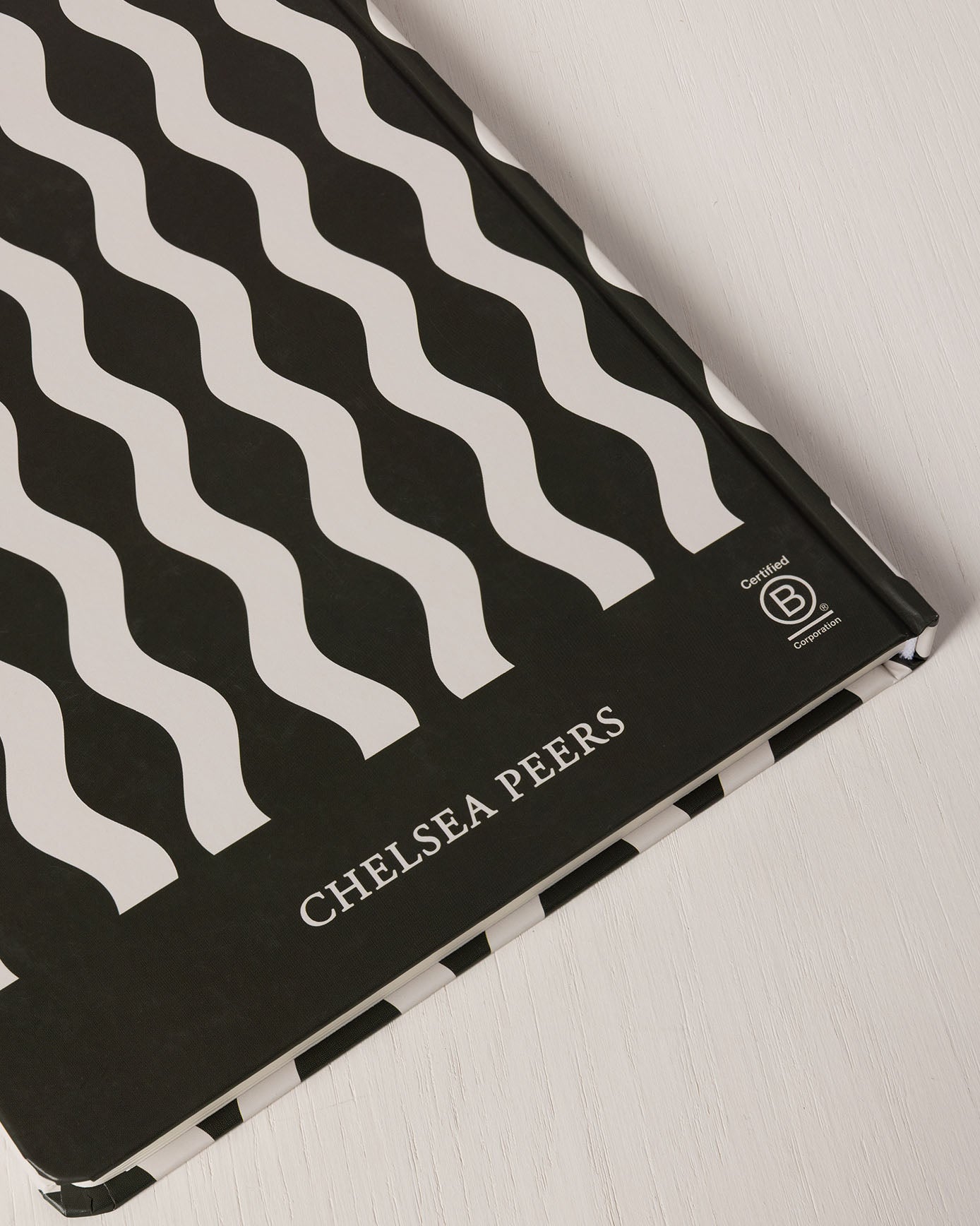 Hardback Lined Notebook - Wavy Stripe