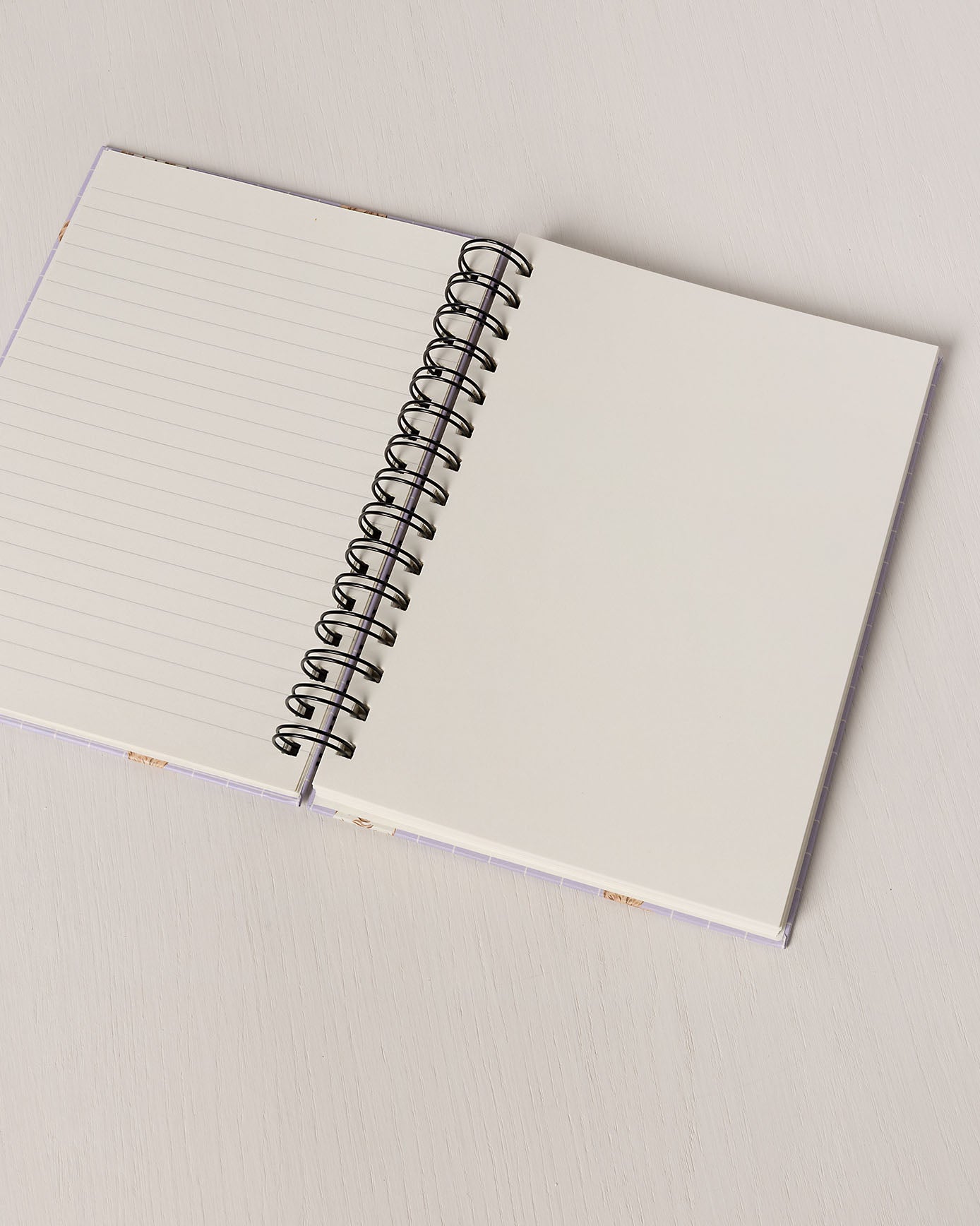 Hardback Spiral Lined Notebook - Spa Dogs Print