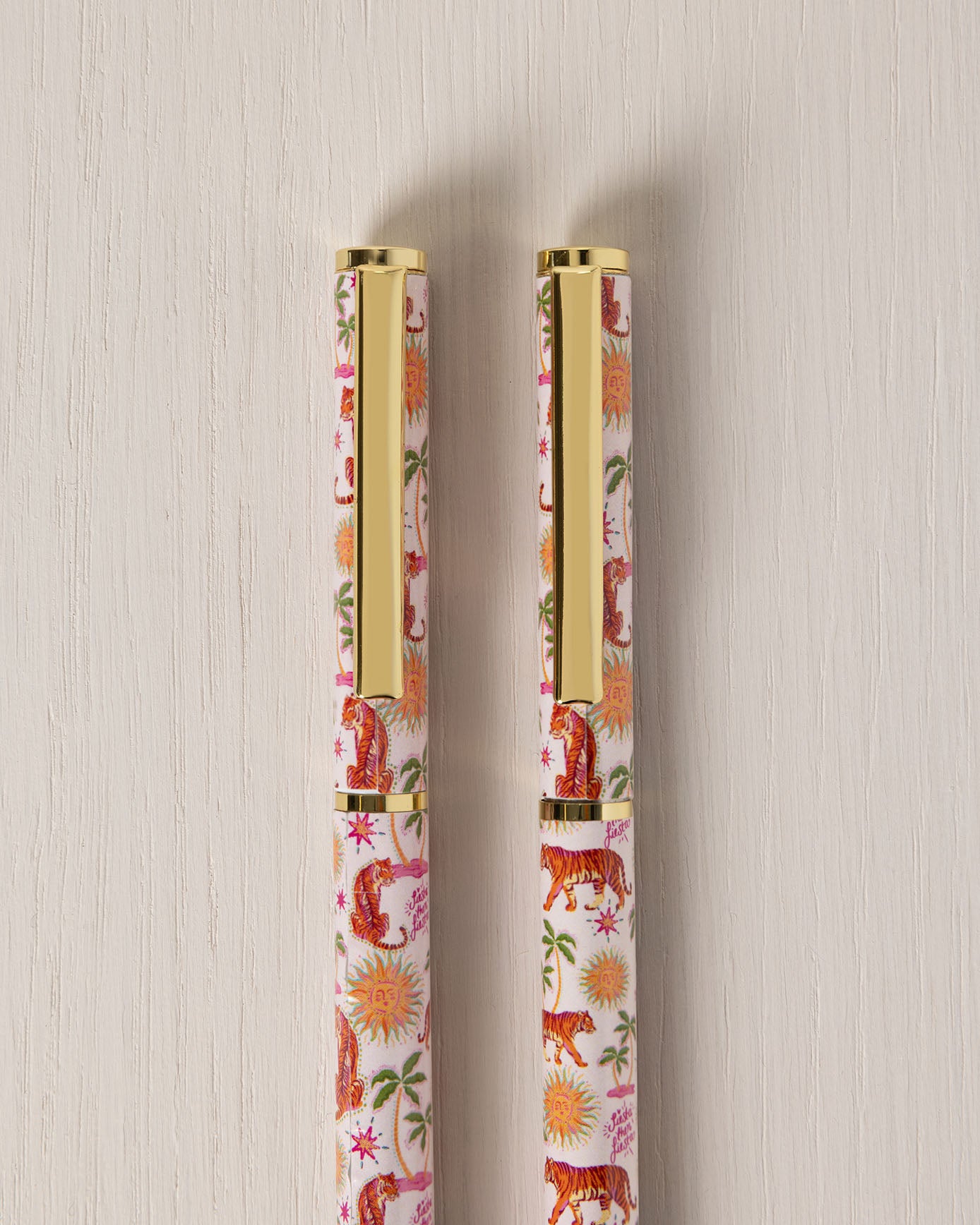 Twin Pack Boxed Pen Set - Siesta Then Fiesta Print