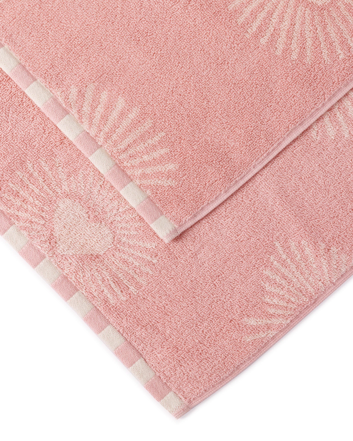 Cotton Radiant Hearts Print Towel