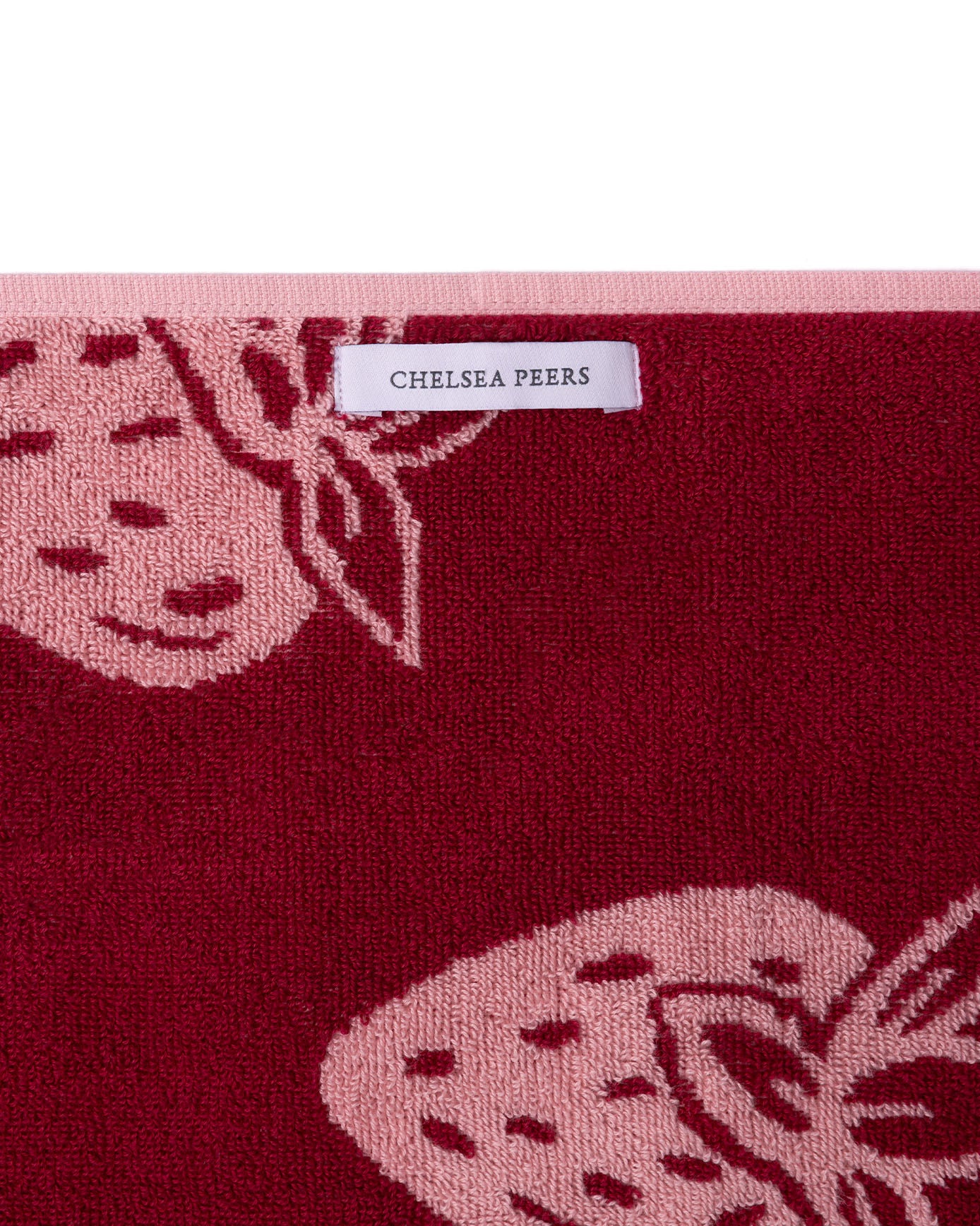 Cotton Strawberry Fields Print Towel