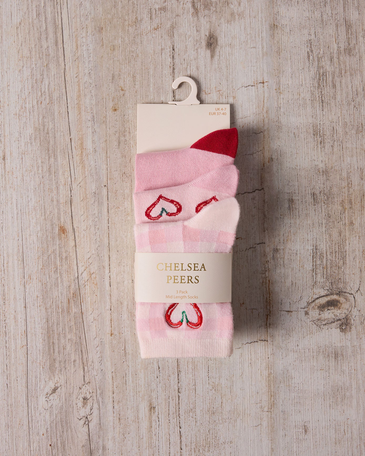 Chilli Heart Socks 3 Pack