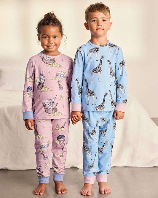 model note: (Left) Natalia is 3'6" and is wearing a UK 5-6 and (Right) Freddie is 3'8" and is wearing a UK 5-6