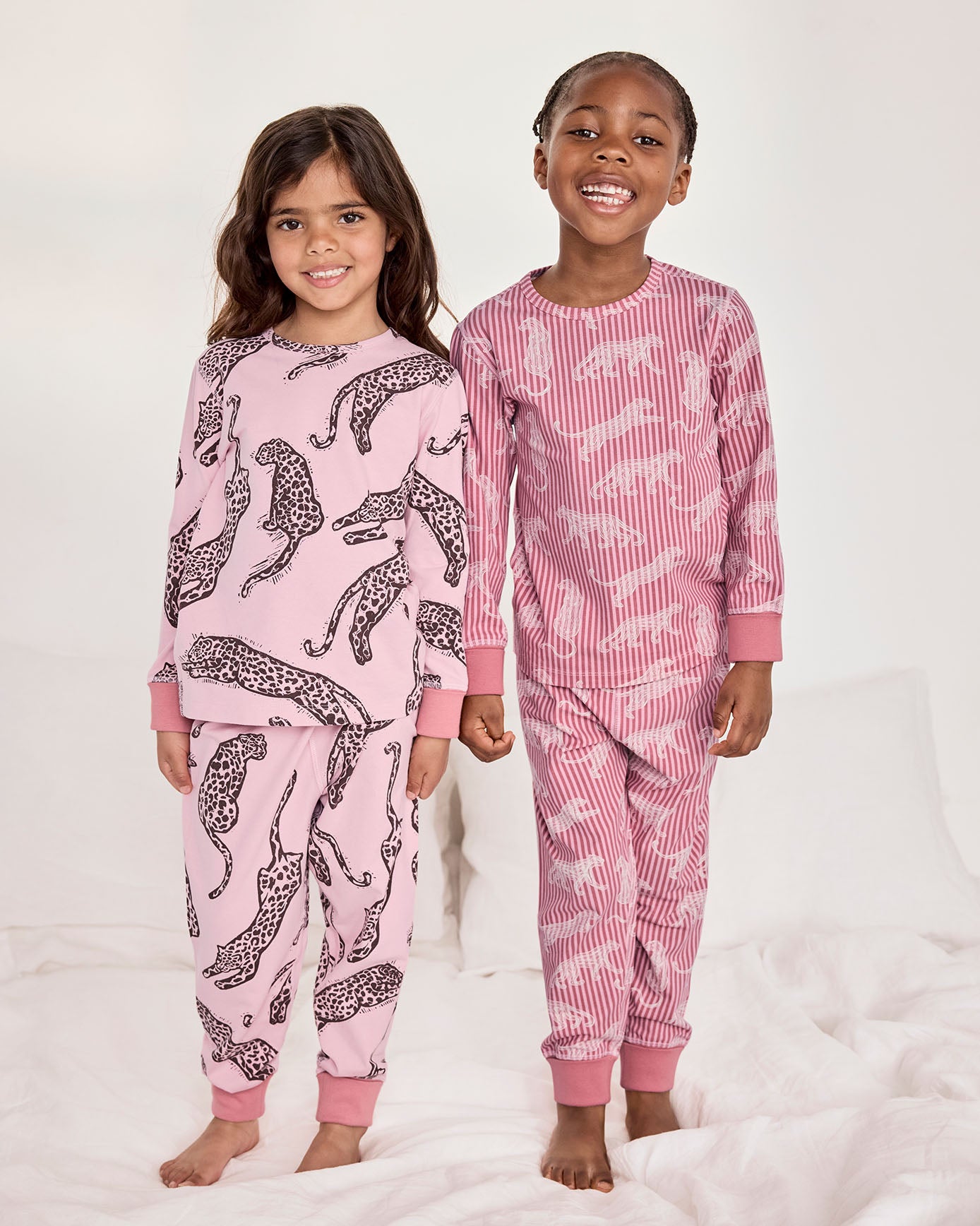 model note: (Left) Natalia is 3'7" and is wearing a size UK 5-6 (Right) Zuriel is 3'8" and is wearing a UK 5-6