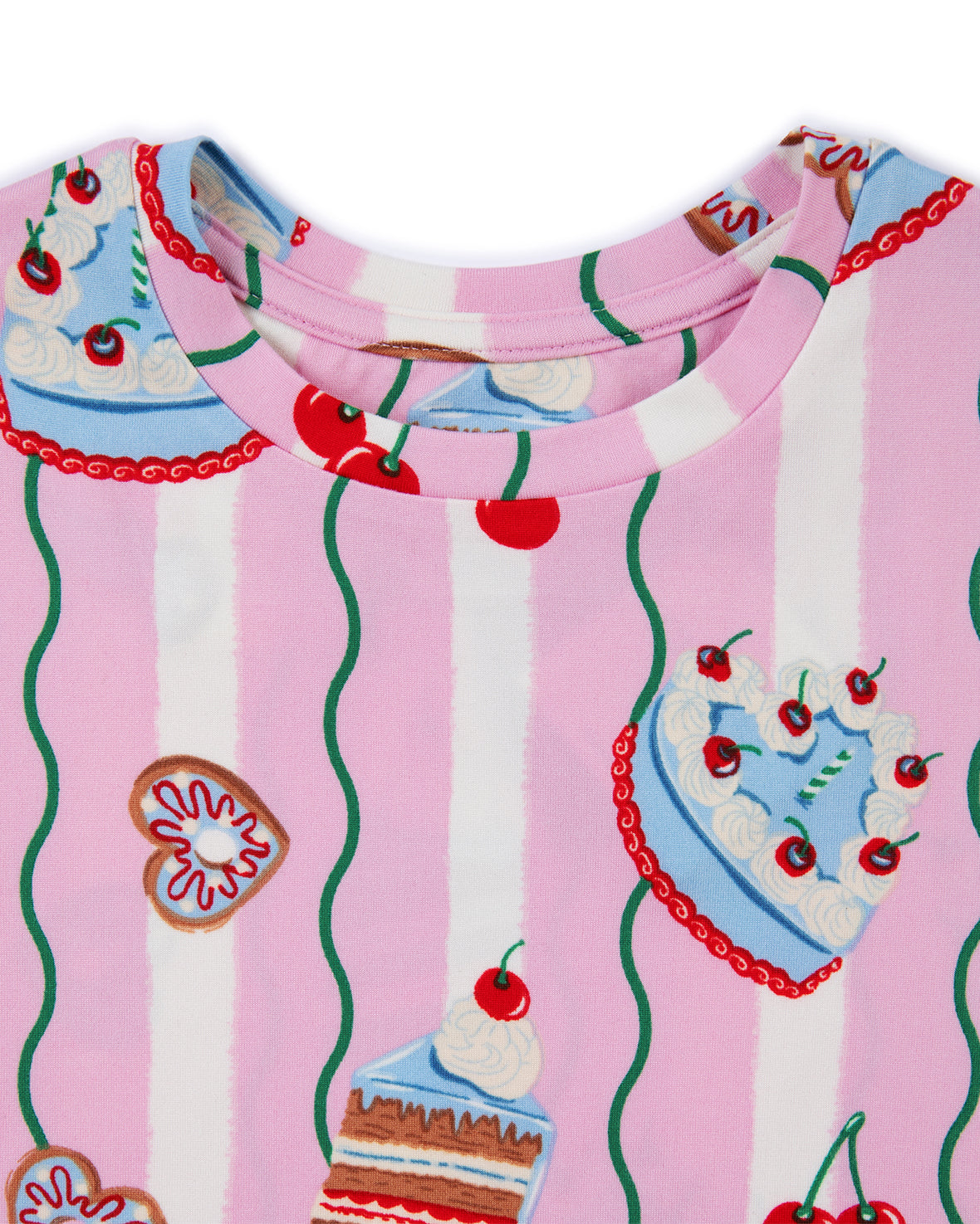 Kids Cake Print Short Pyjama Set