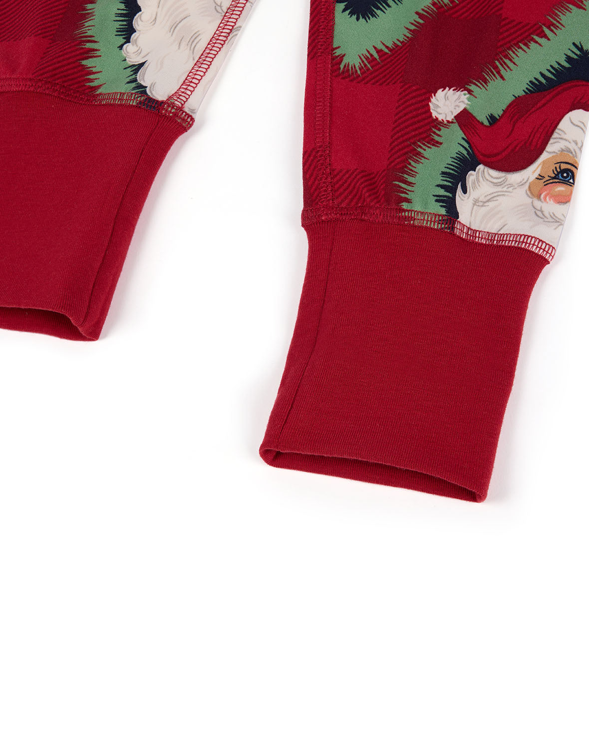 Kids Christmas Jolly Santa Print Long Pyjama Set