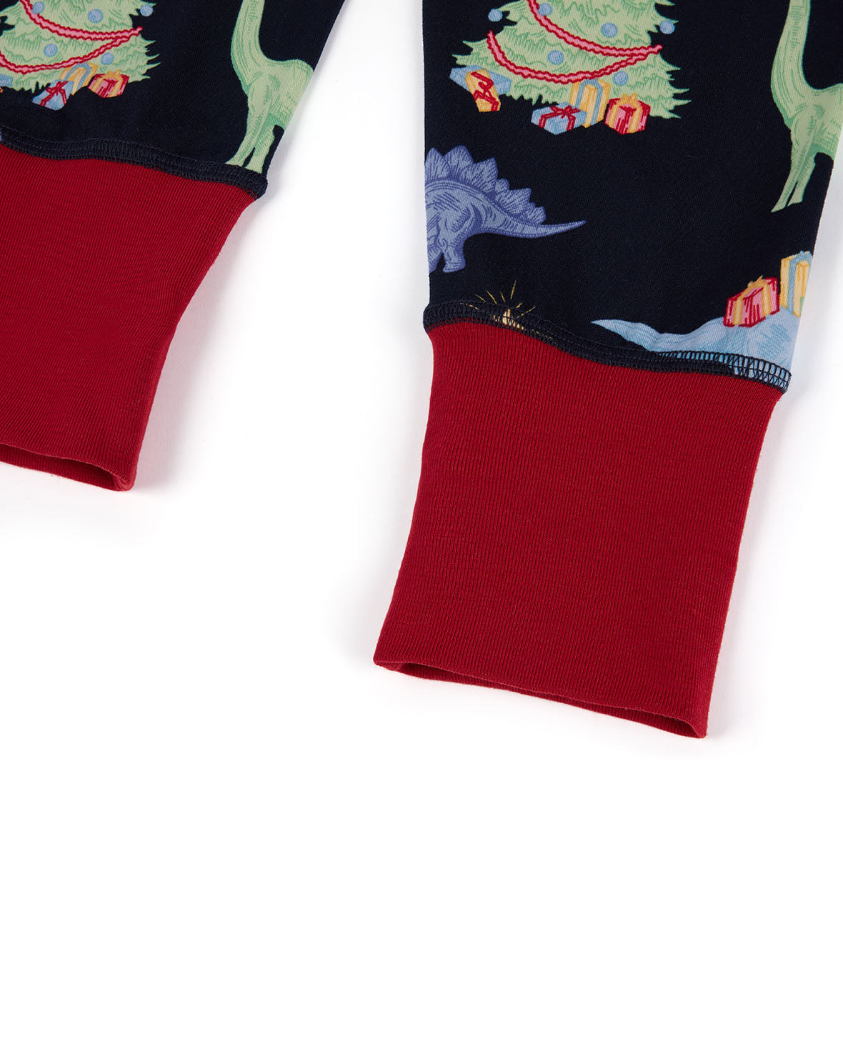 Kids Christmas Dinosaur Print Long Pyjama Set