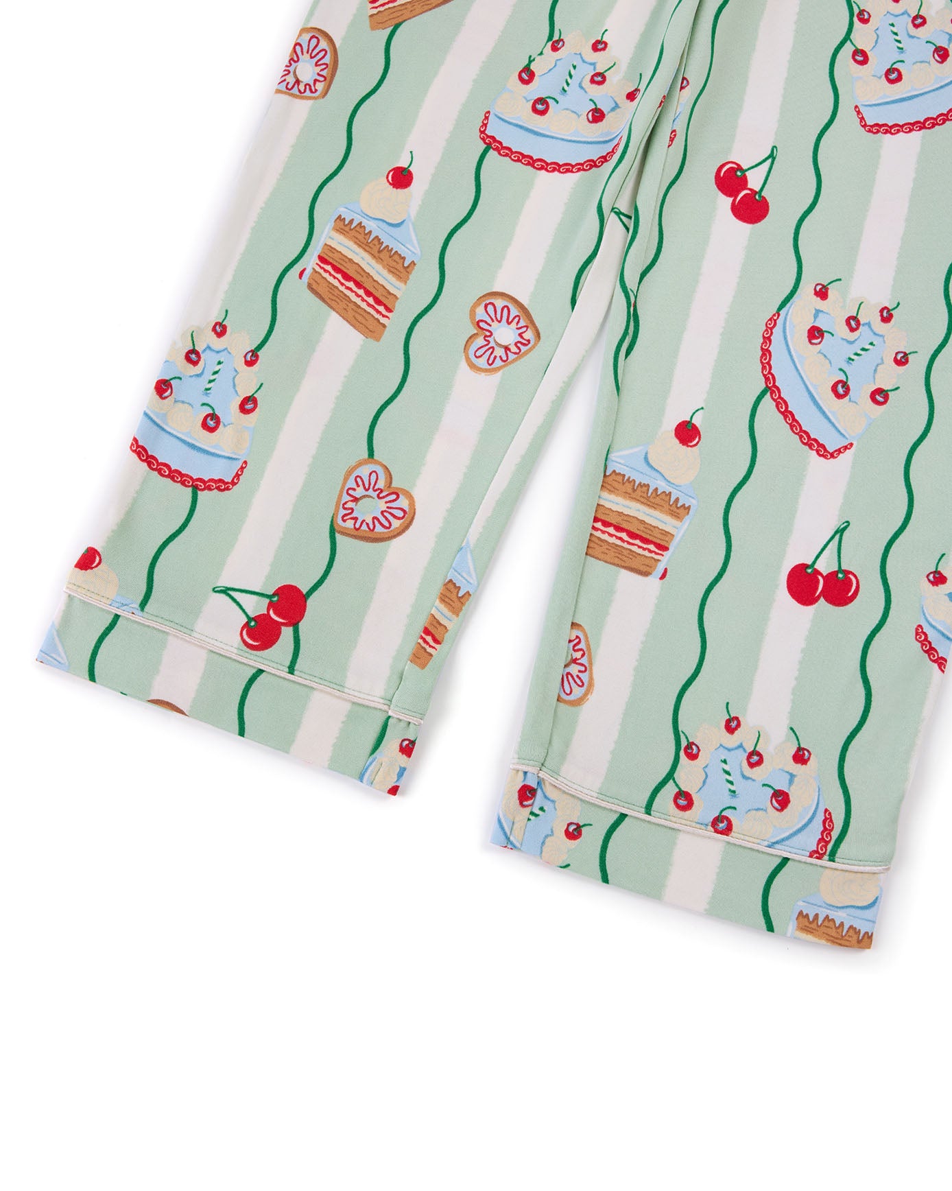 Kids Cake Print Long Pyjama Set