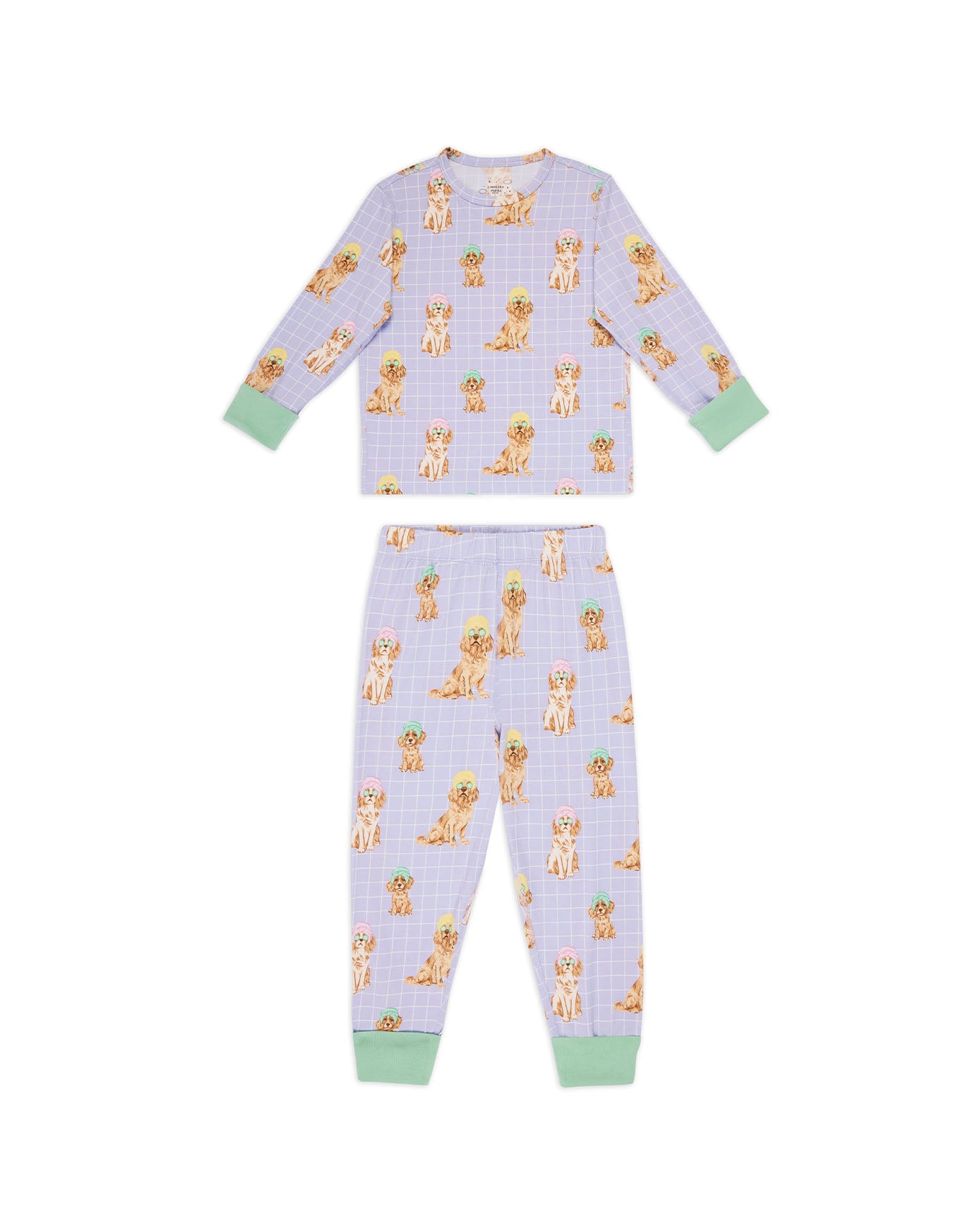 Kids Two Pack Spa Dogs / Dalmatians Long Pyjama Sets