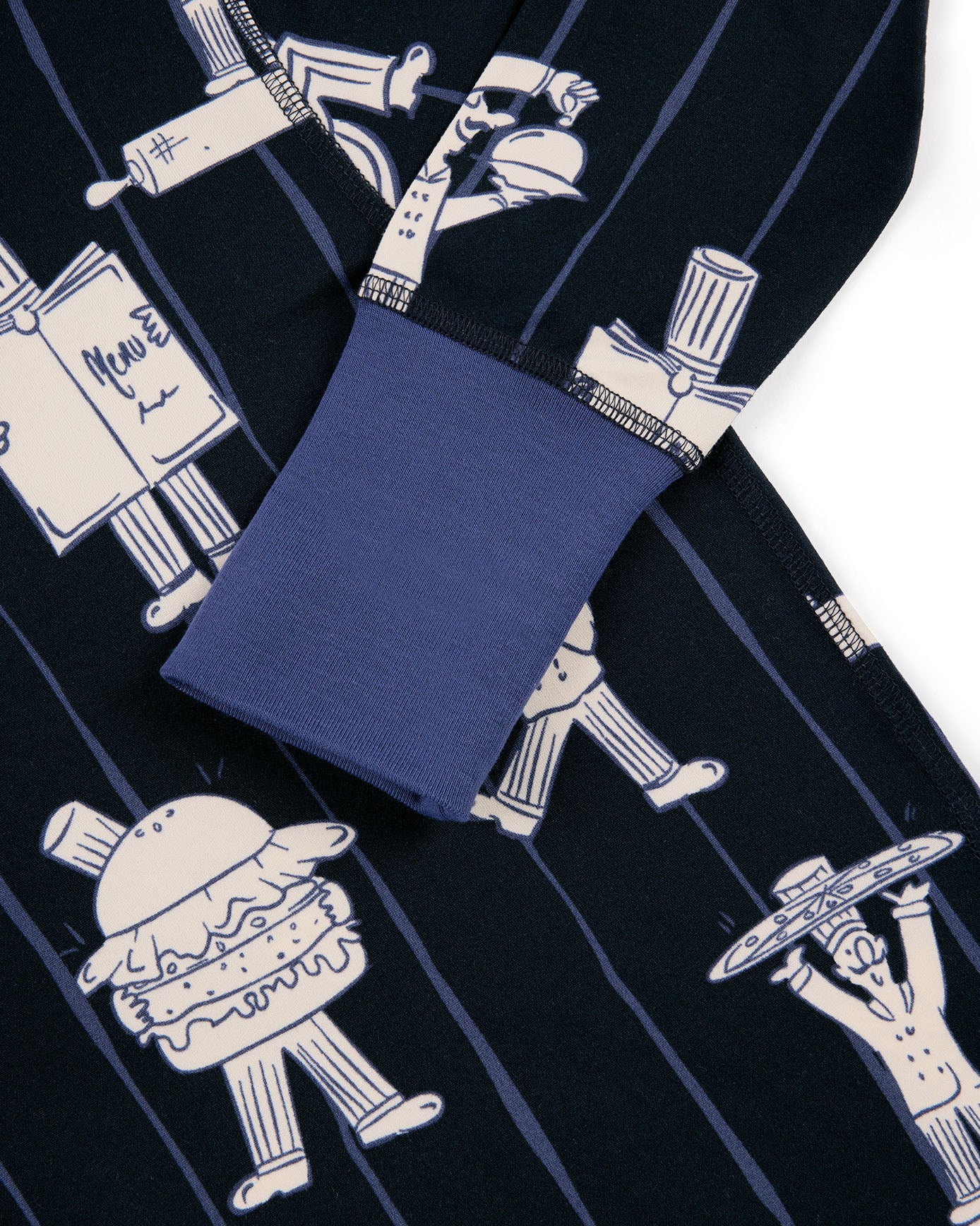 Kids Chef Stripe Long Pyjama Set