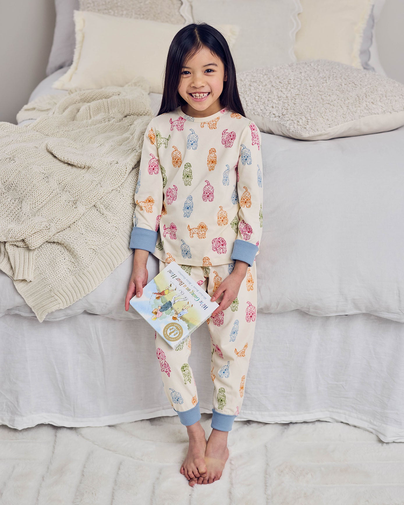 Organic Cotton Cockapoo Print Long Pyjama Set