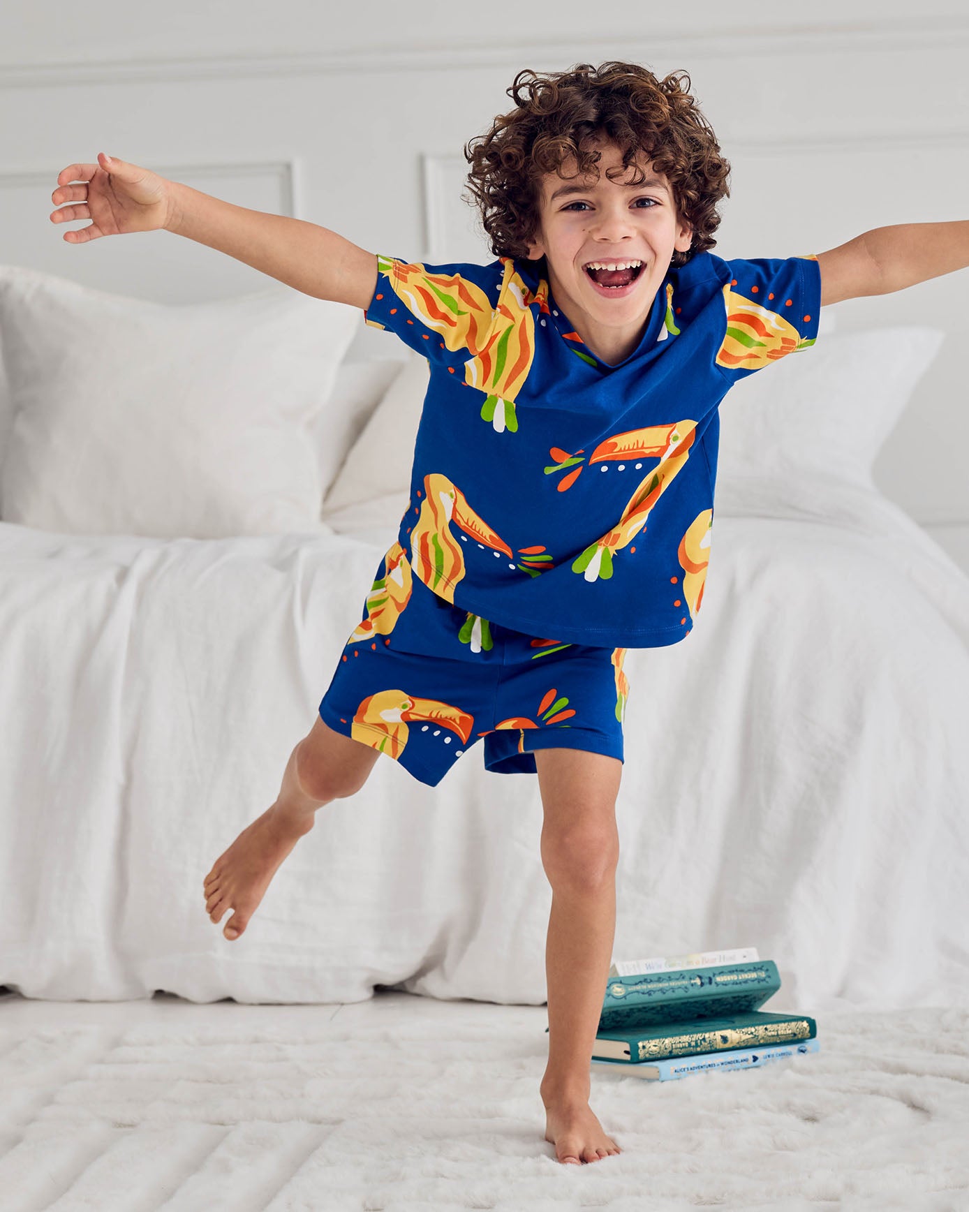 Organic Cotton Toucan Print Short Pyjama Set
