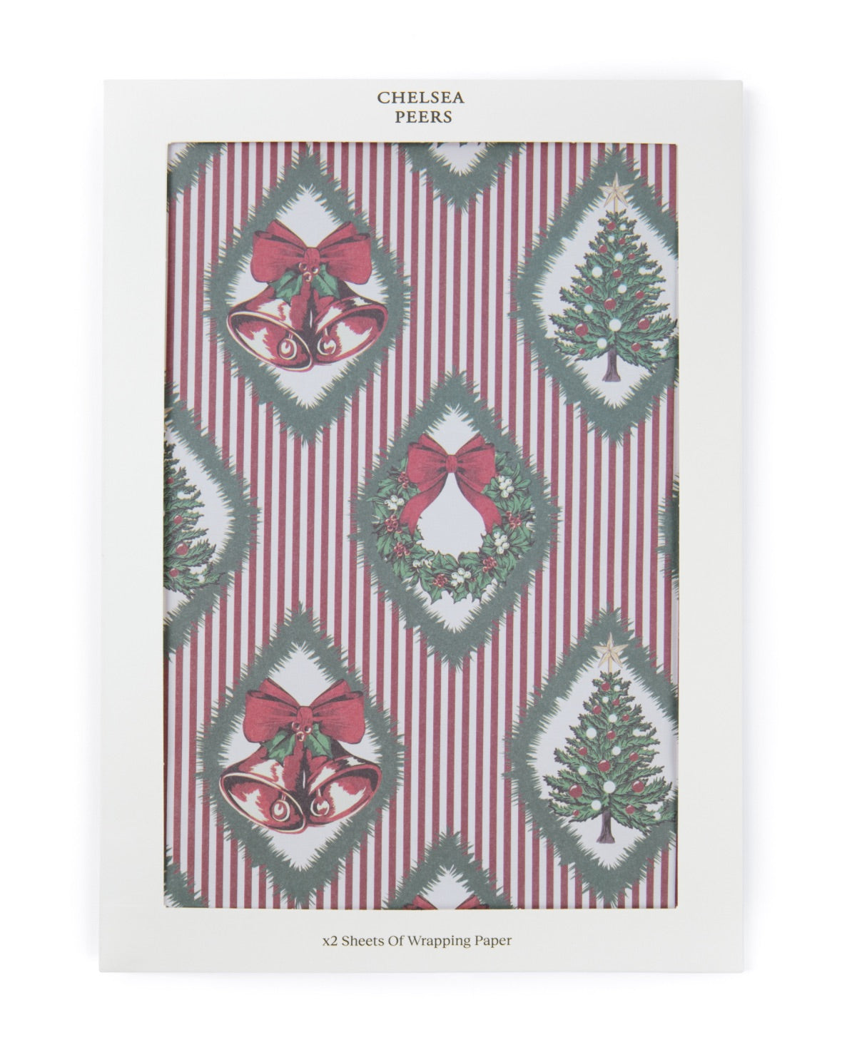 Christmas Vintage Diamond Wrapping Paper