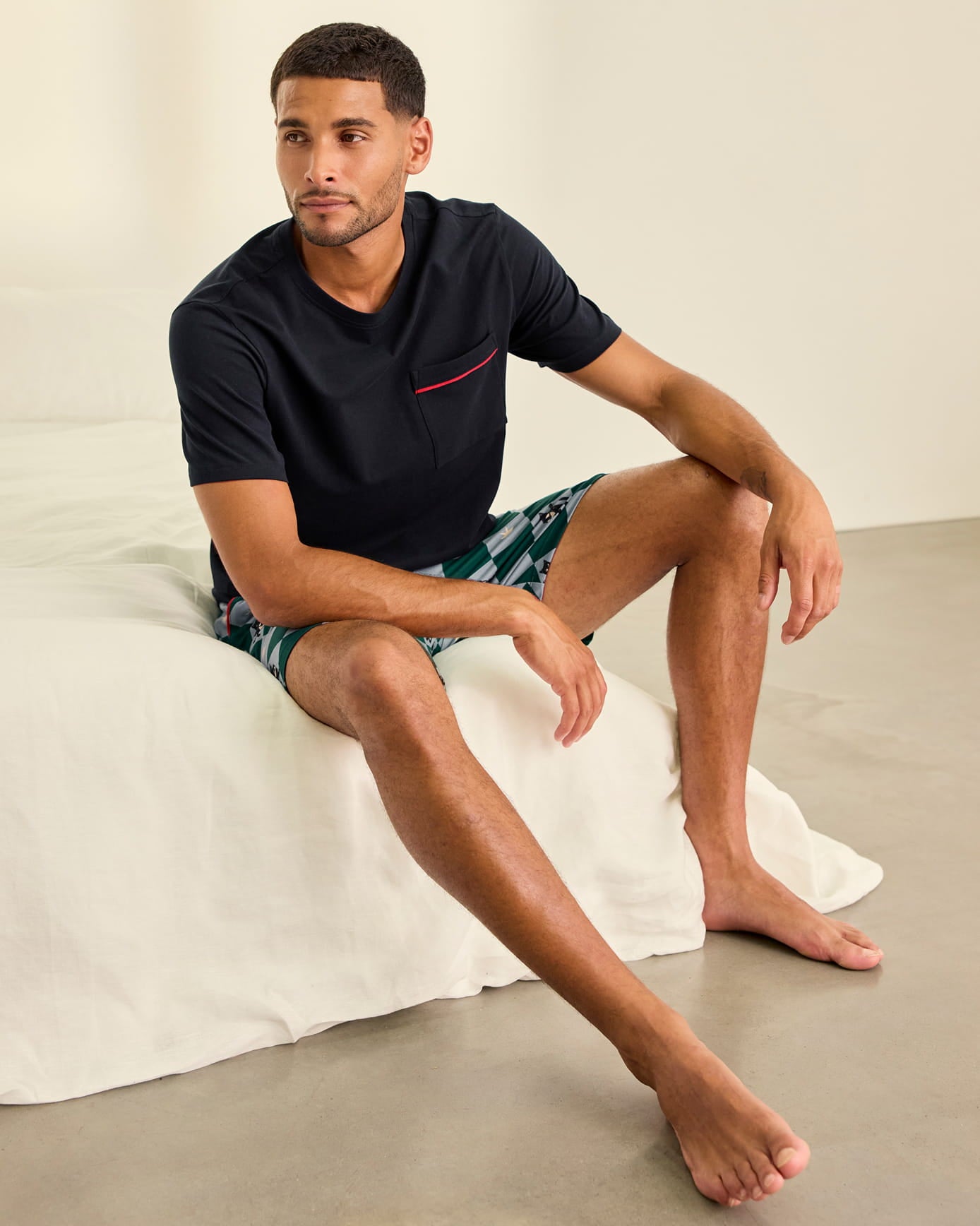 Midnight Serenade Print Short Pyjama Set