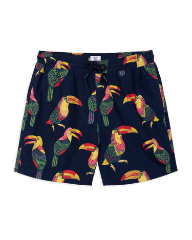 Toucan Print Swim Shorts