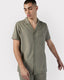 Organic Cotton Short Pyjama Set - Green
