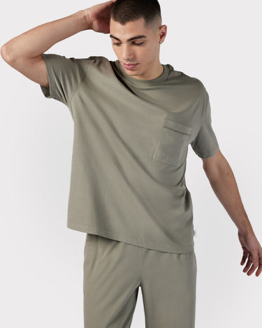 Organic Cotton Long Pyjama Set - Green