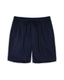Linen-Blend Shorts - Navy